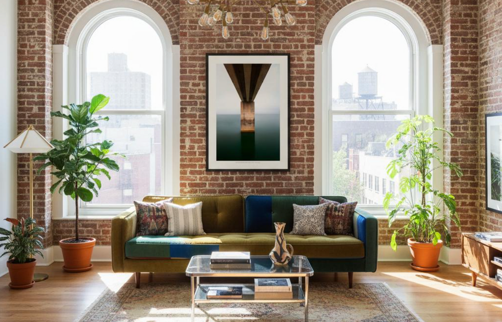 - Concrete and Water 3 - By Oliver Clarke -  Limited Edition - Fine Art  Premium Wooden Framed Poster With Premium Matte Paper A1 (59.4 x 84.1  cm)